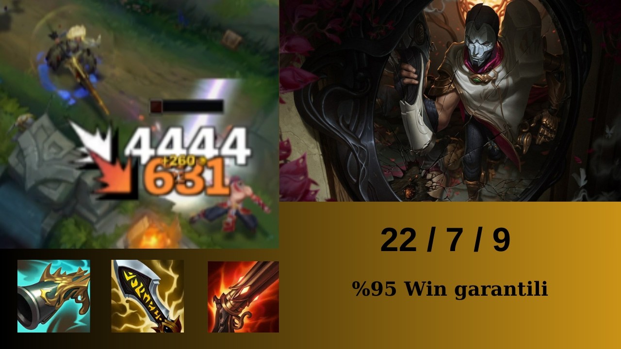 Full Build Gerekmez! 3 Itemle Jhin Katliamı