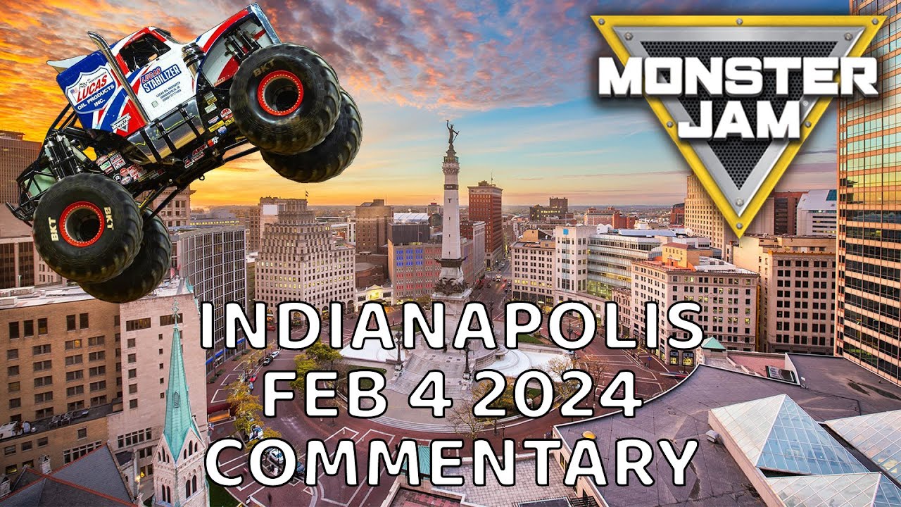 Monster Jam Indianapolis 2 2024 Full Show Commentary