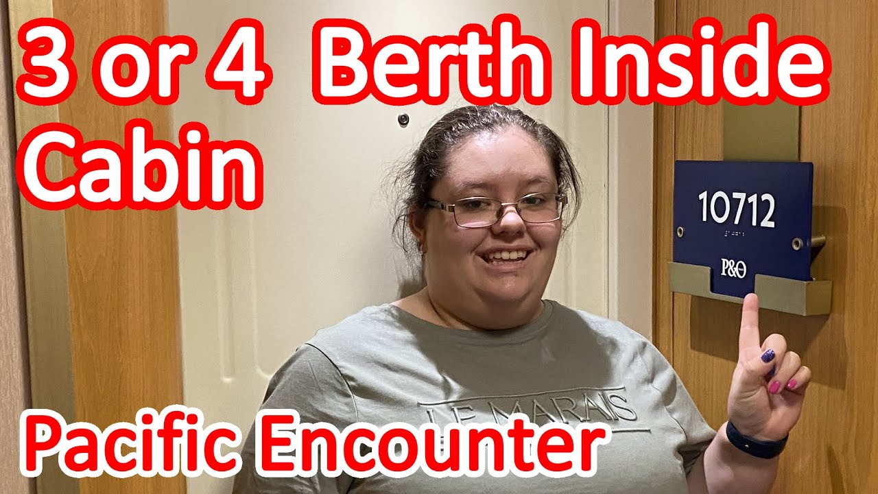 Экскурсия по каюте Pacific Encounter с 3 или 4 кроватями. Каюта Cruise 10712 доступна в вариантах...