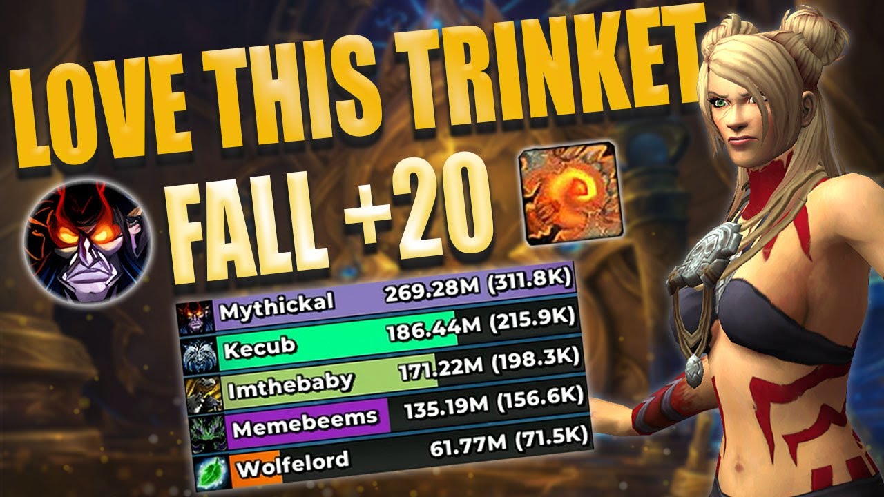 4PC Demonology Warlock | 311.8K Overall | Galakrond's Fall Mythic +20 | WoW Dragonflight 10.2