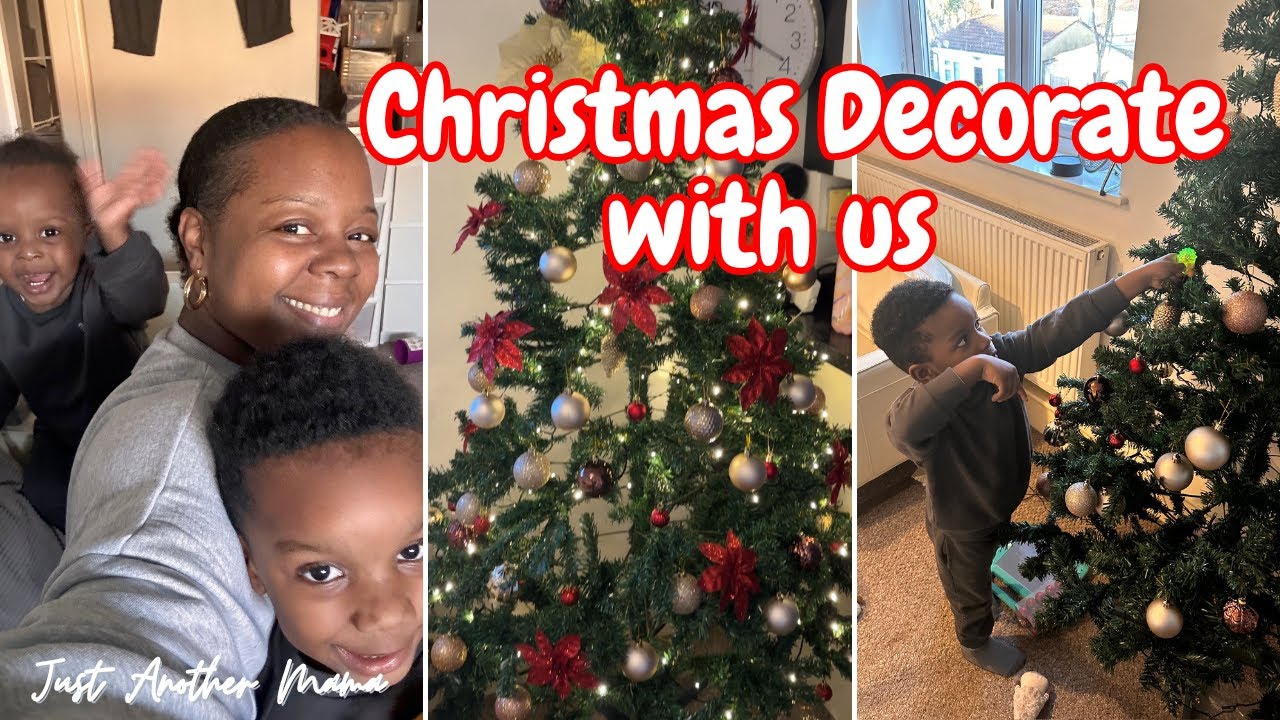 Just Another Mama VLOG Ep31 - LET'S PUT UP THE CHRISTMAS TREE