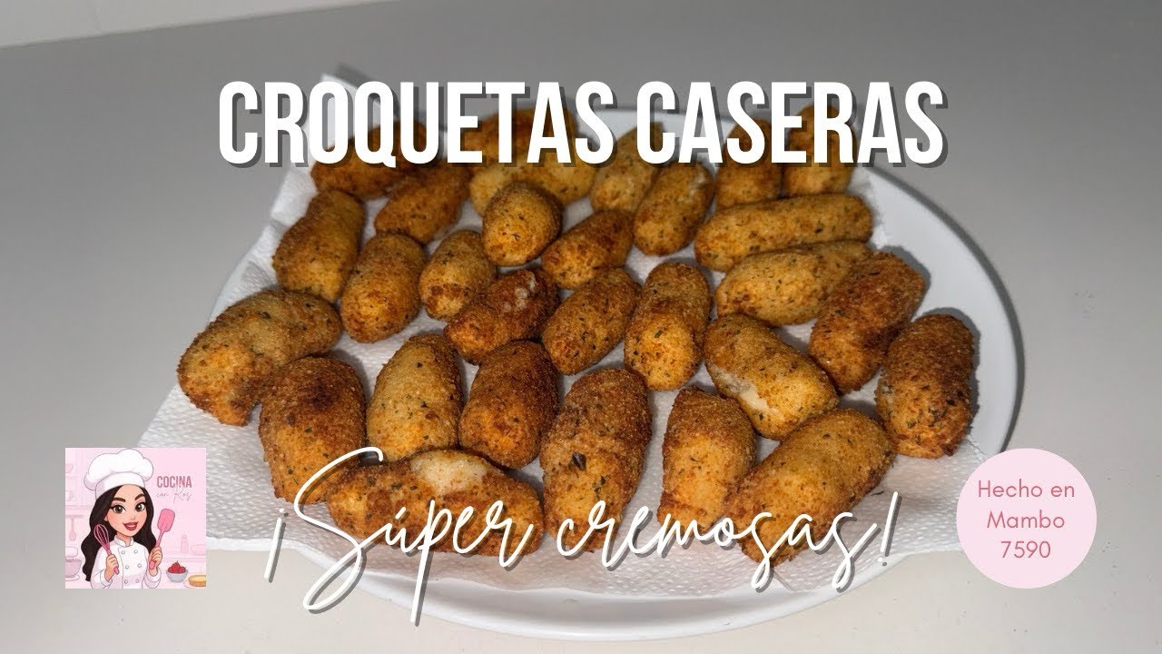 Las CROQUETAS de PUCHERO MÁS CREMOSAS 😱 | Receta Fácil con Mambo
