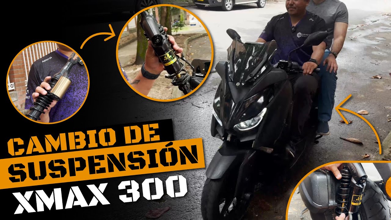 Mejora la Suspension de tu Yamaha XMAX 300 Colombia
