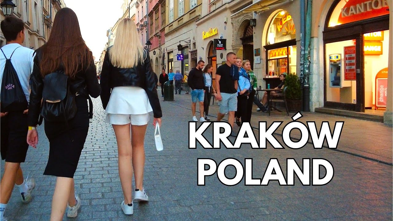 Florianska Street in Krakow, Poland - Polish Walking Tour
