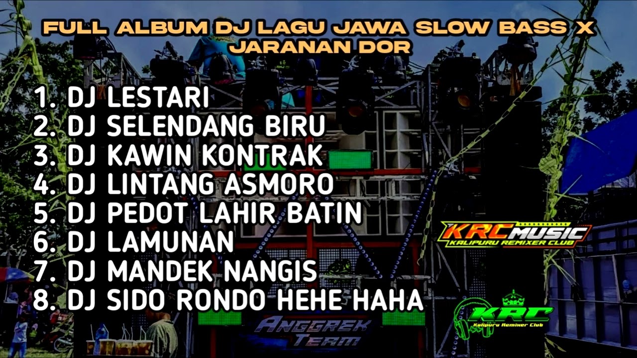 DJ LESTARI X KAWIN KONTRAK FULL ALBUM TERPOPULER | SLOW BASS X JARANAN DOR VIRAL TERBARU