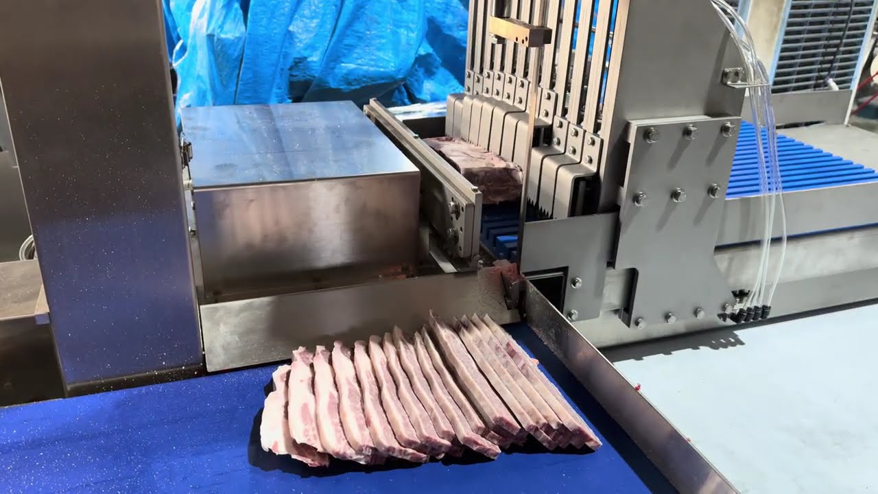 Automatic bone saw for sawing beef short ribs HY-420A-6
