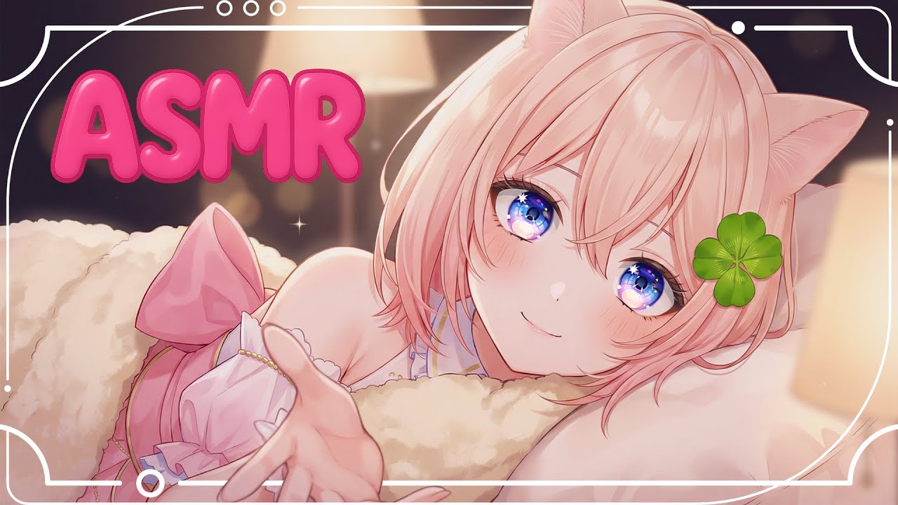 [ASMR Black 3Dio] Рецепт сна 💊 Масляный массаж / Чистка ушей / Yotsuba Kotori / Сон / VTuber