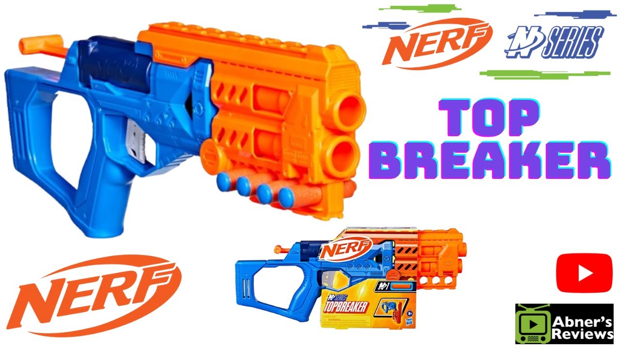 NERF N Series TOPBREAKER Unboxing & Review by Abners Reviews 
