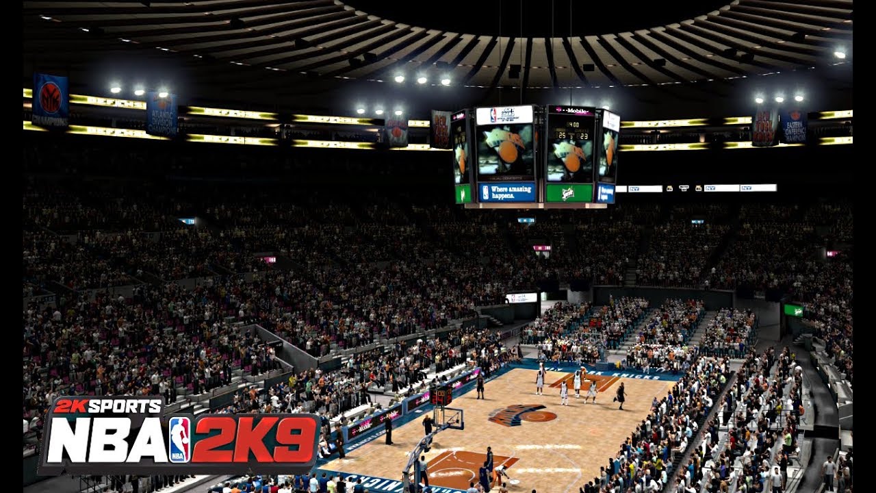 NBA 2K9: «Нью-Джерси Нетс» против «Нью-Йорк Никс» | 4K @ 60 кадров в секунду | Геймплей на ПК