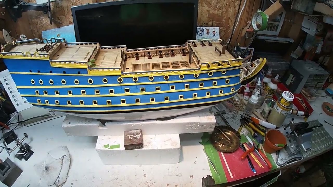 Wooden model Ship build #46