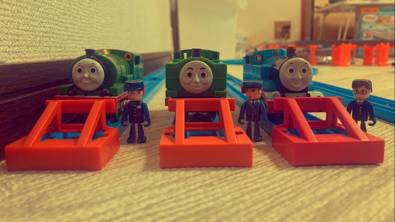 プラレールトーマス うみをはしりたかったダック