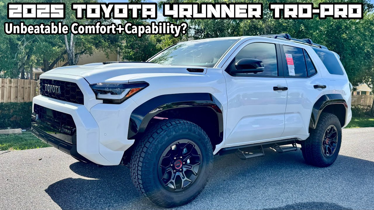 2025 Toyota 4Runner TRD-Pro: TEST DRIVE+FULL REVIEW