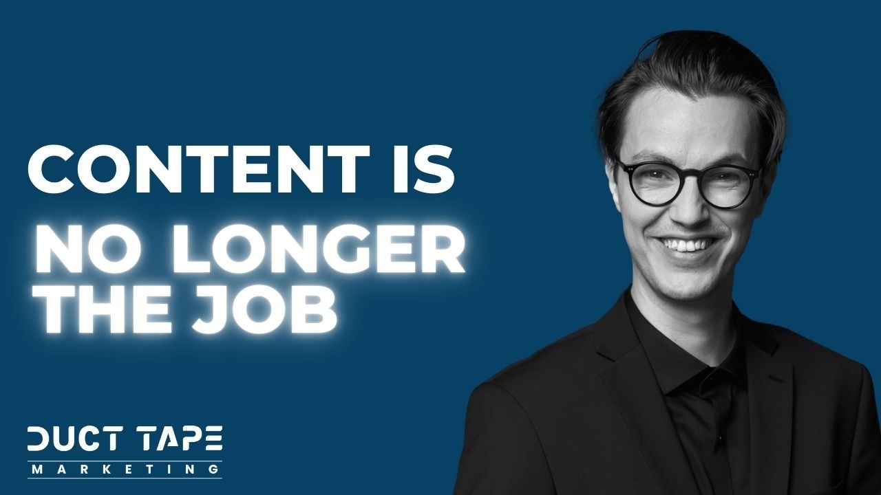 AI Will Automate Content. Humans Will Own Strategy