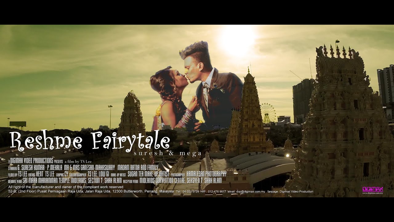 Asian beautiful hindu wedding:Suresh & Mega @ Sri Maha Mariamman Temple by Digimax Video Productions