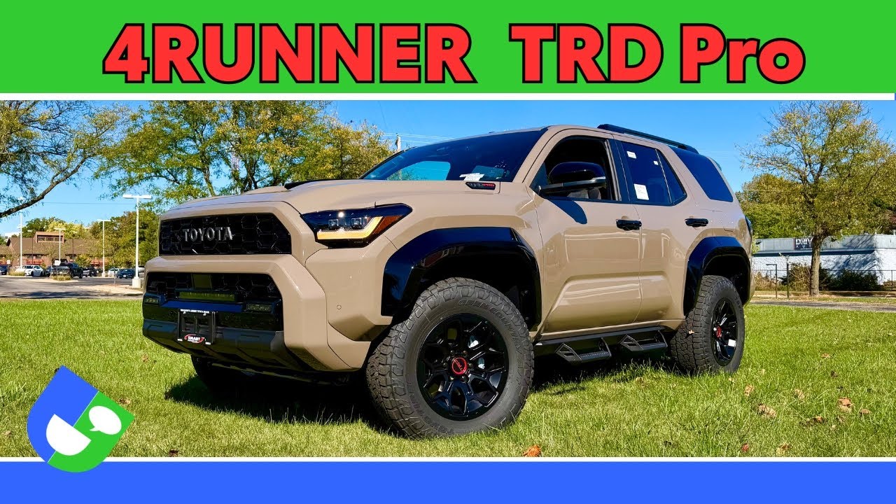 2025 Toyota 4Runner TRD Pro Exterior Walkaround | Rugged Design Meets Hybrid Power