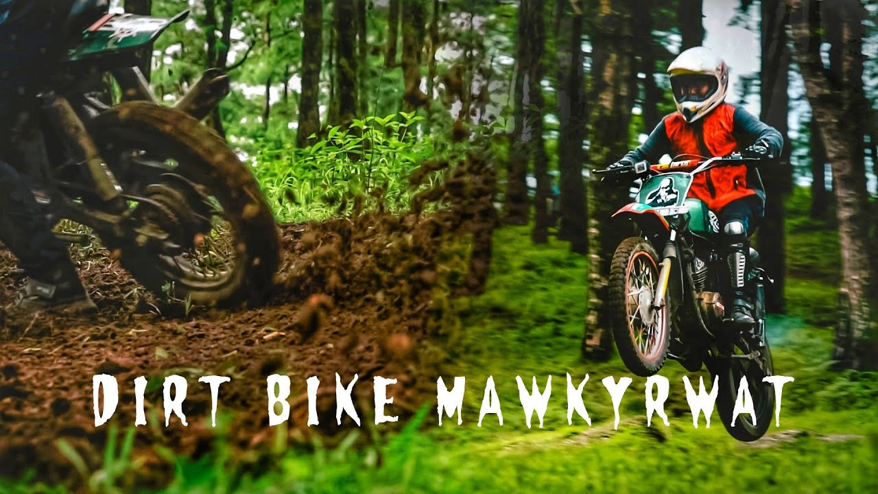 Wild Track Riders // 2 stroke action //Dirt Bike Mawkyrwat