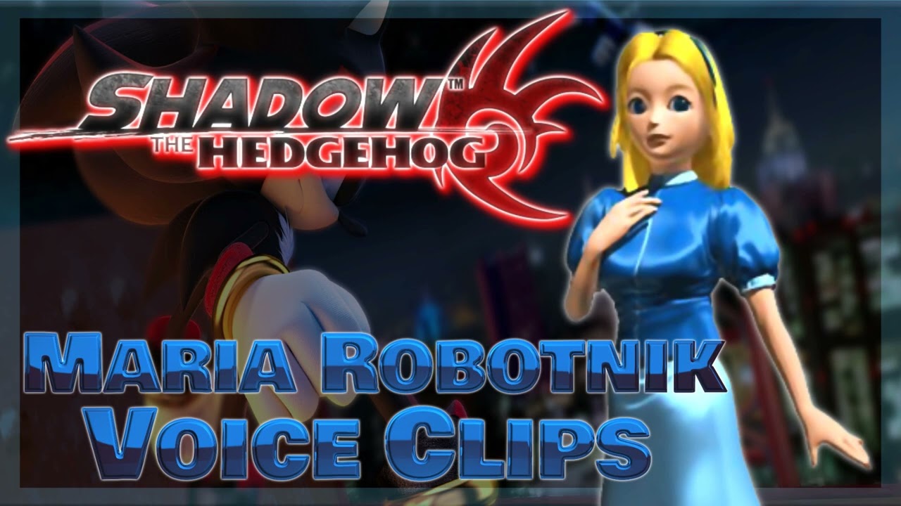 Все озвученные фрагменты Марии Роботник • Видеоигра Shadow the Hedgehog 2006 • Все озвученные реп...