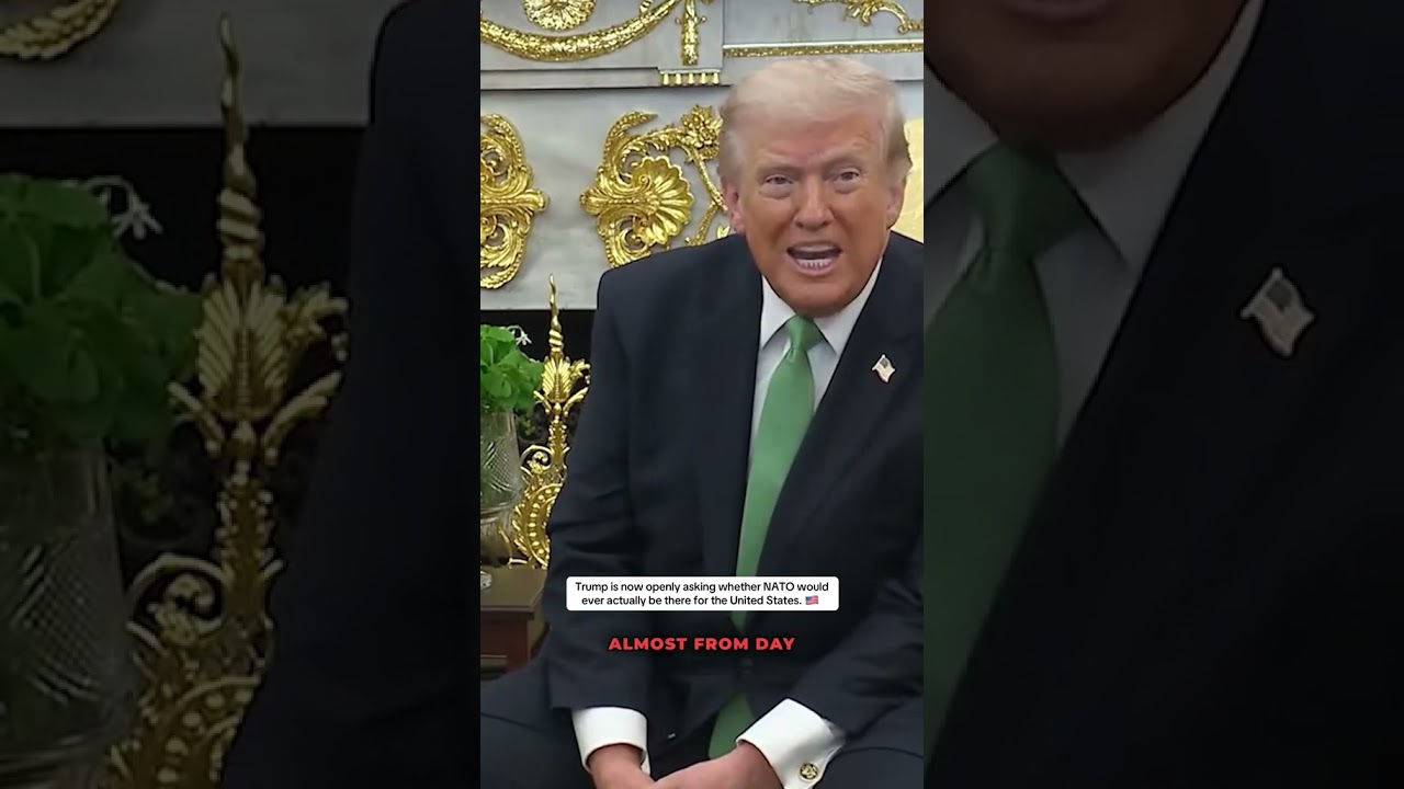 🇺🇸 Trump Says NATO Made a foolish Mistake On Iran 🇮🇷 #shorts