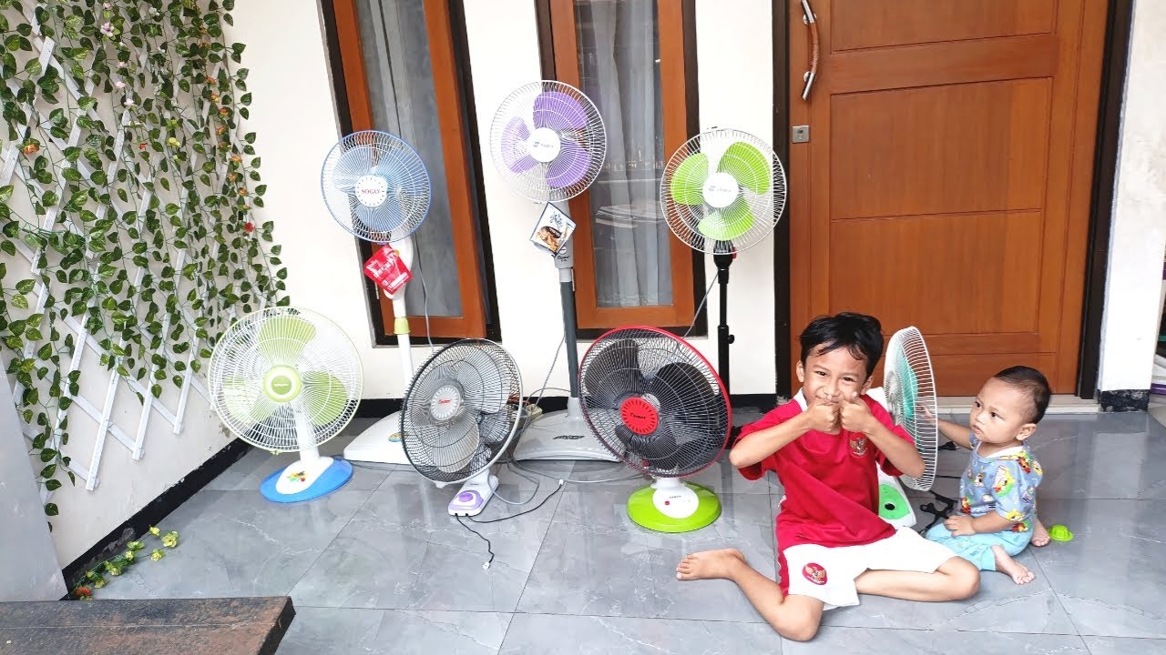 Drama Menukar Kepala Kipas Angin Besar Dan Kecil