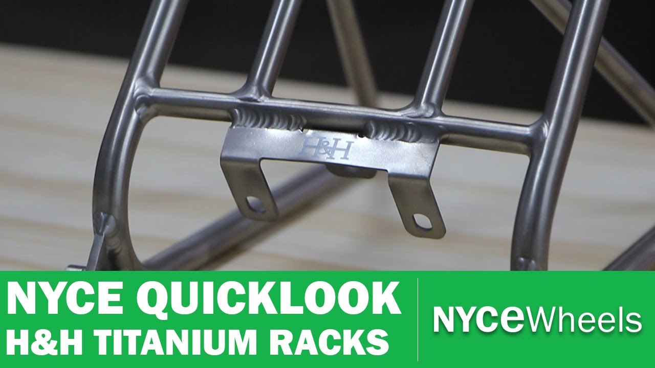 H&H Titanium Rack Overview for your Brompton