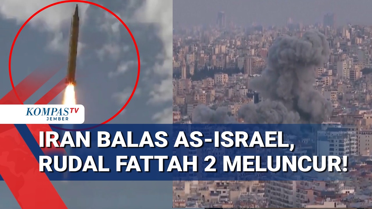Iran Rilis Rudal Hipersonik Fattah‑2, Balasan atas Serangan AS‑Israel