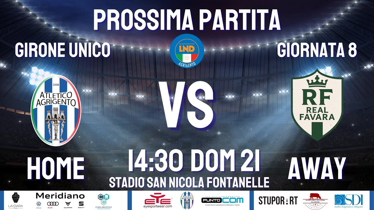 Sporting Akragas Vs Atletico Agrigento - gironata 9 girone unico