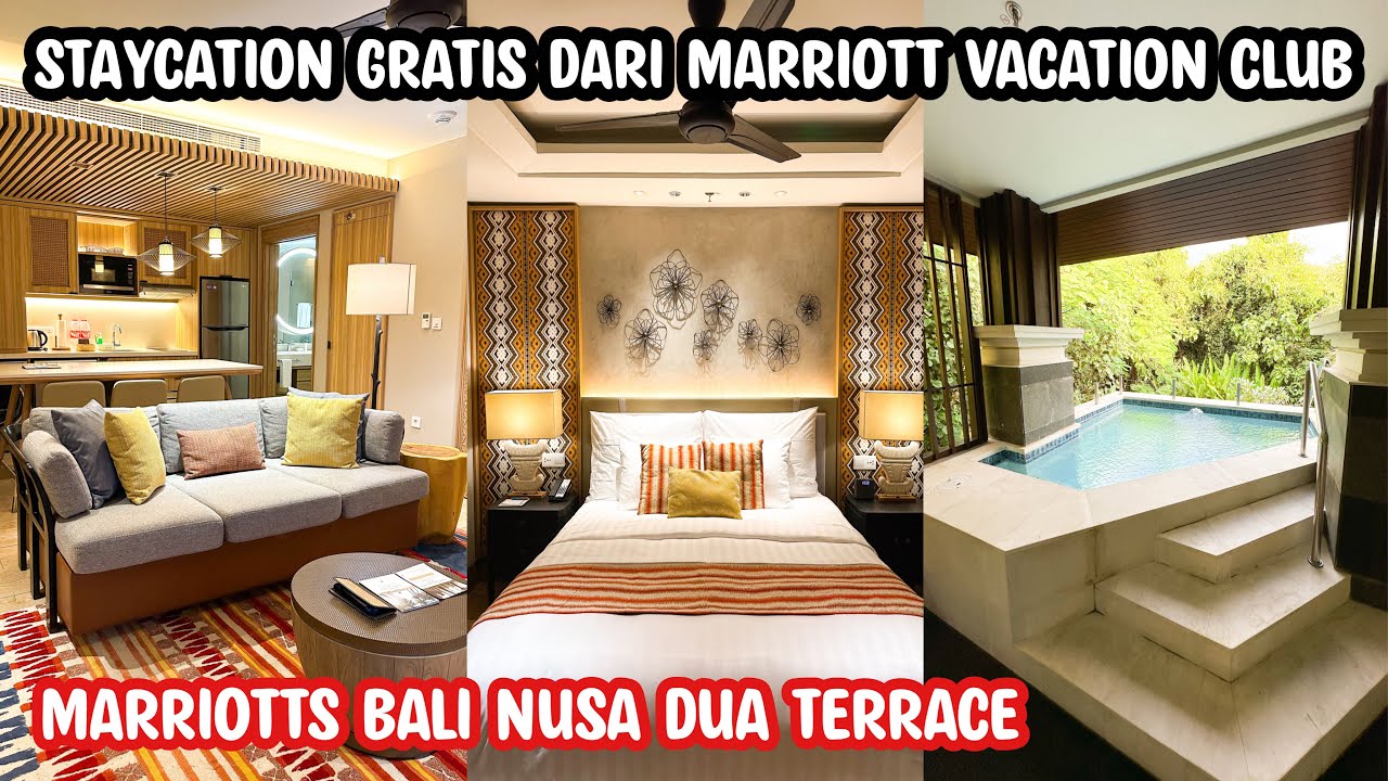 NGINEP GRATIS DI HOTEL BINTANG 5, HOKI BNGT | Marriott Bali Nusa Dua Terrace MARRIOTT VACATION CLUB