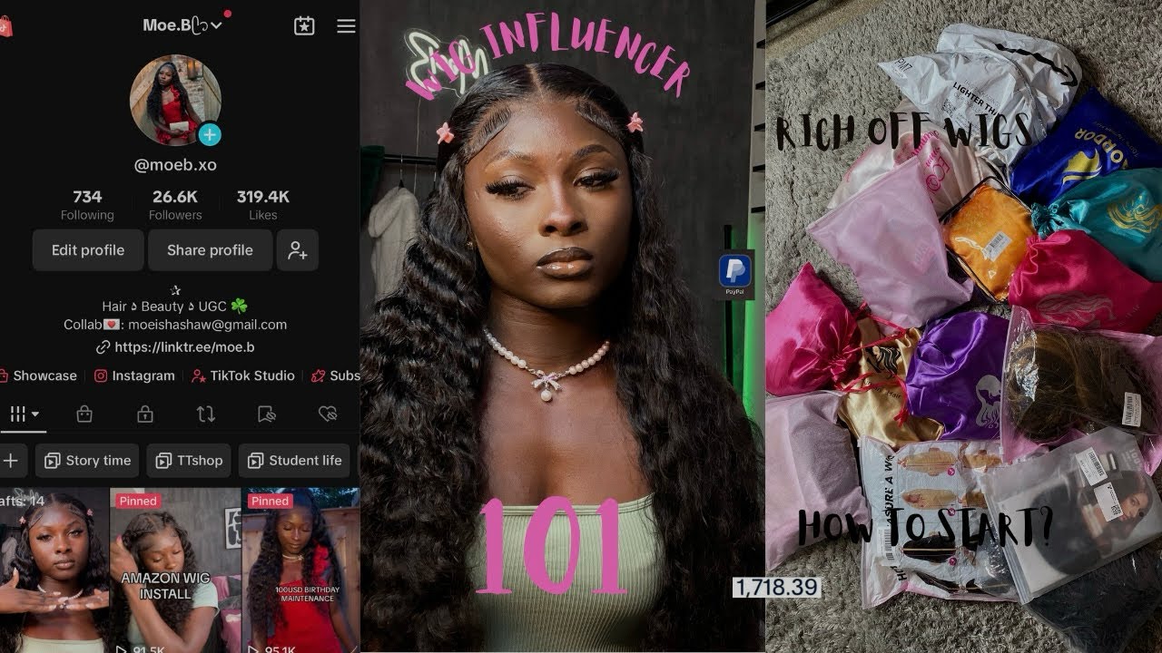 How To Become a Wig Influencer In 2024 | FREE•Wigs?!?|Getting paid?!| Where to start?!+more