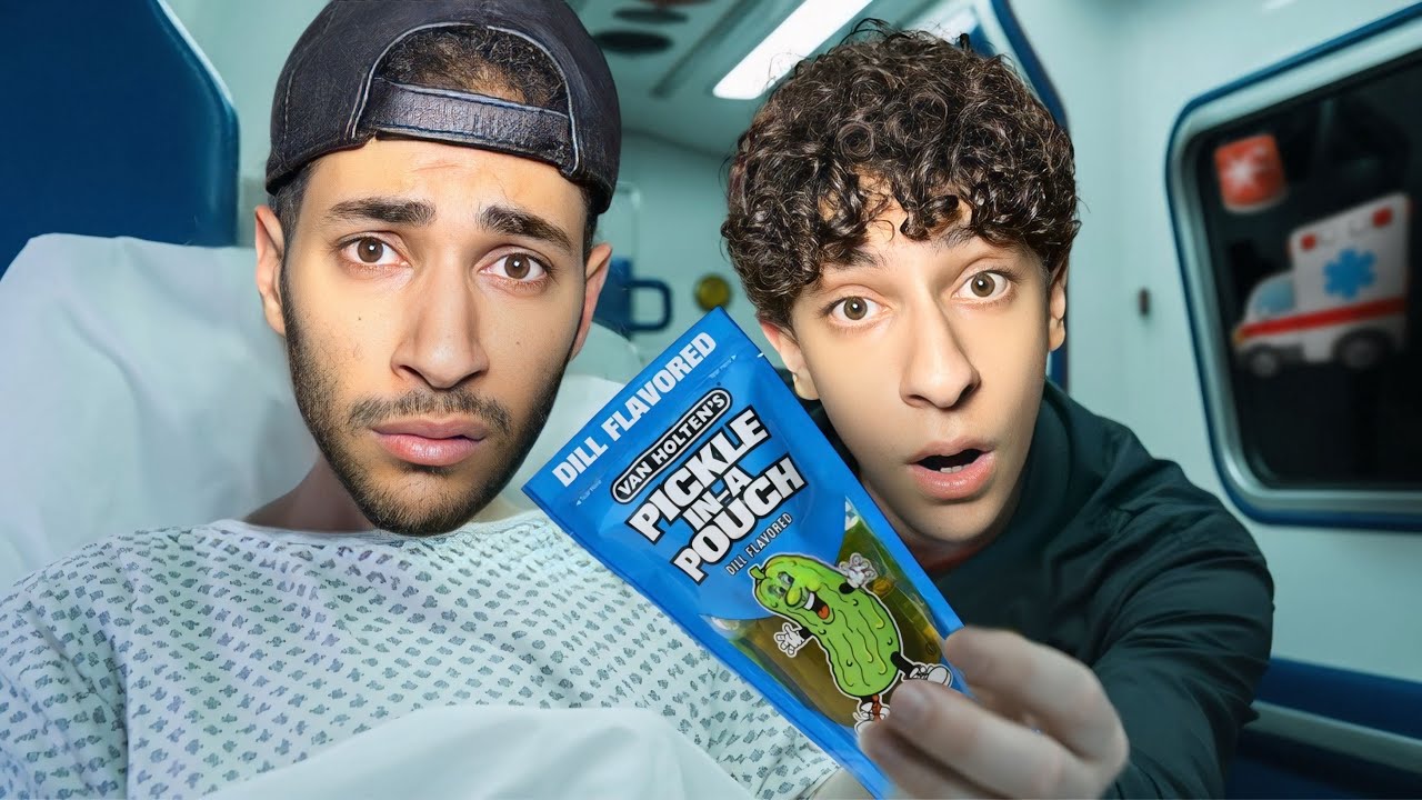 بسبب المخلل الترند صار شي غير متوقع!!!😱 | بدر اغمى عليه🚑