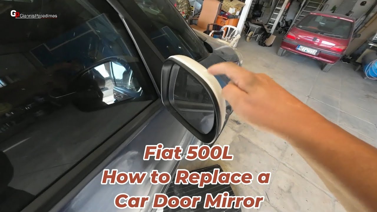 Fiat 500L How to Replace a Car Door Mirror