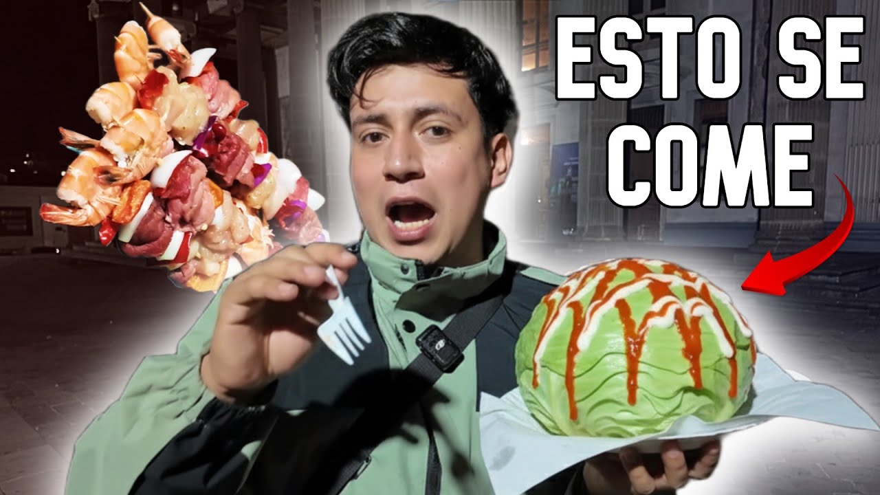 Probando la Comida Callejera Típica de Xela: ¡Imperdible!