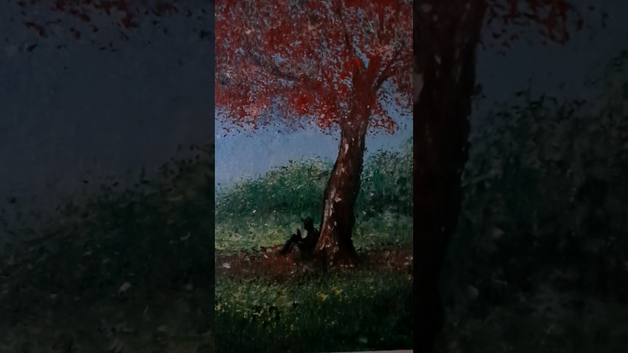 Красное Дерево. 🌳🌺 