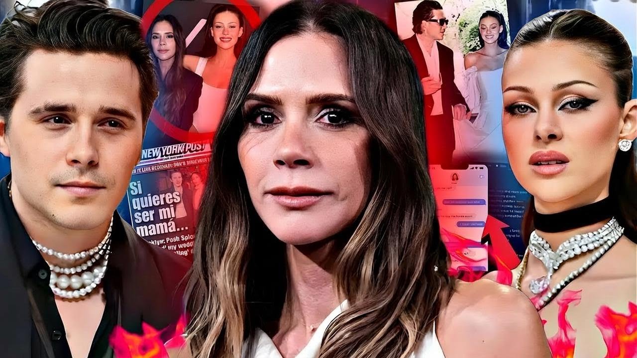 La verdad sobre la obsesión de Victoria Beckham con Brooklyn y Nicola ¡No soporta a su nuera!