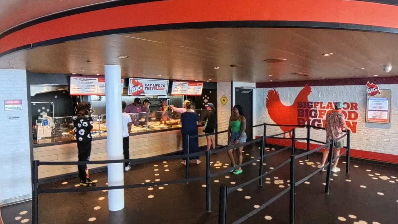 Carnival Mardi Gras DECK 16 LIDO virtual tour (5.7K 360°)