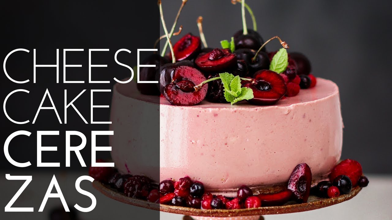 Cheesecake de cerezas | TARTA FRÍA SIN HORNO | Delicious Martha