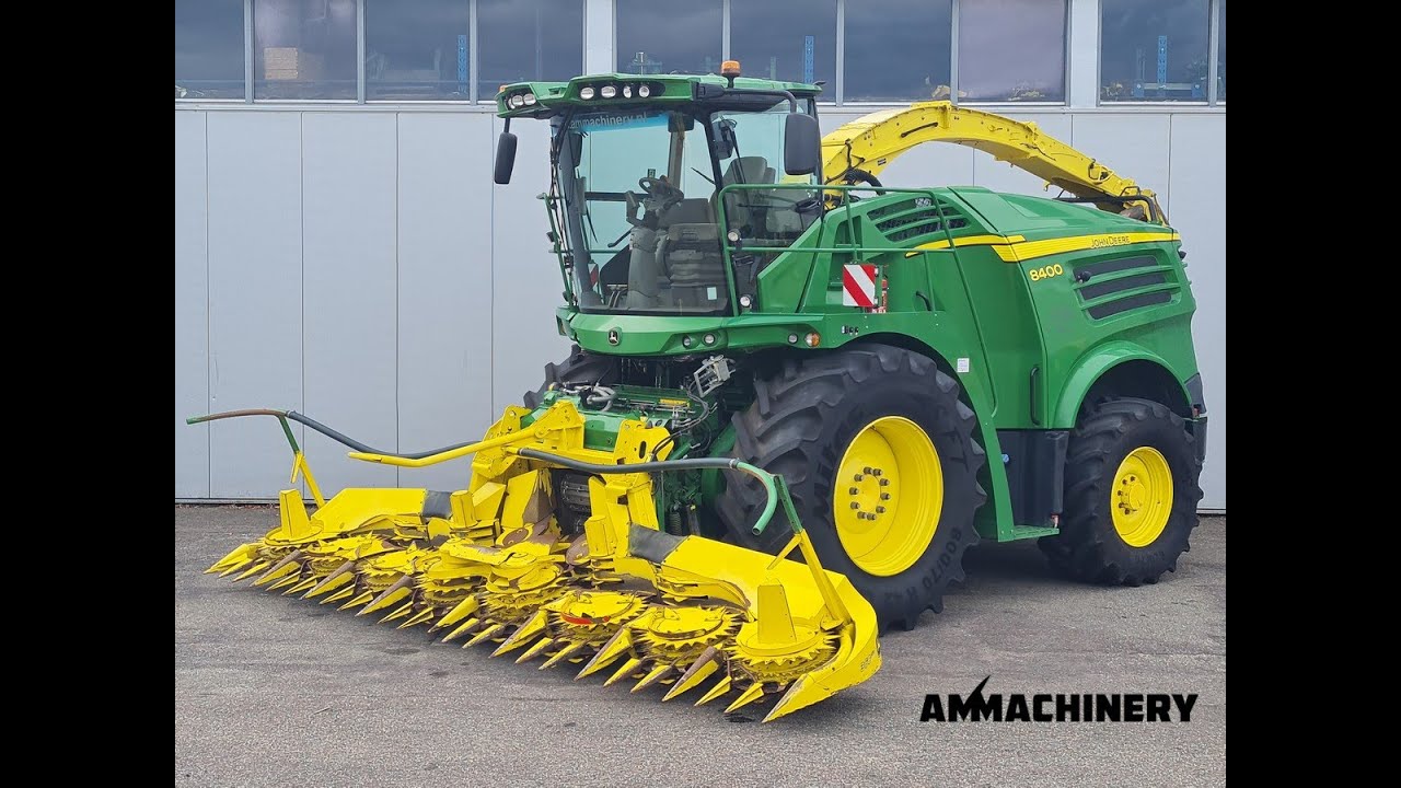 John Deere 8400 forage harvester for sale @AMMachineryBV