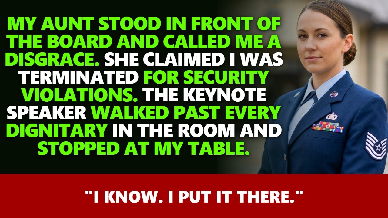 На банкете для выпускников моя тетя назвала меня позором — а затем главный докладчик записал свои...