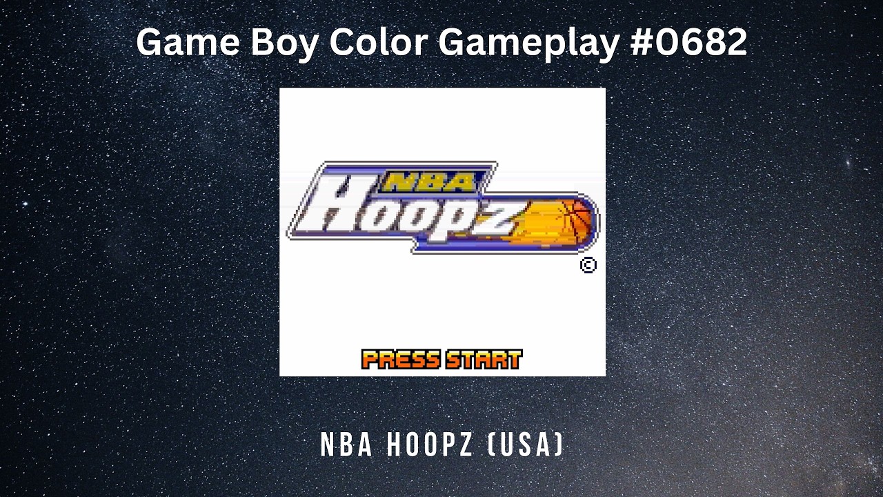 NBA Hoopz (USA) (Game Boy Color / Gameplay #0682)