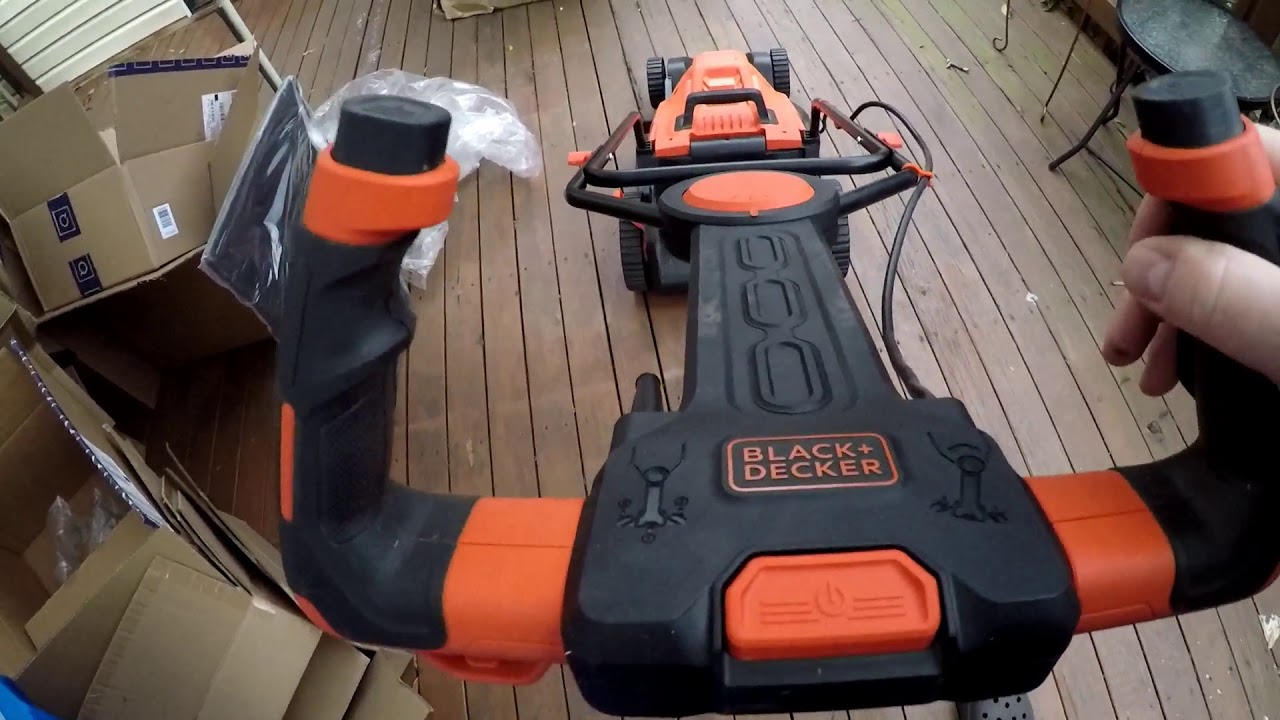 Open Box & Testing an Electric Lawn Mower