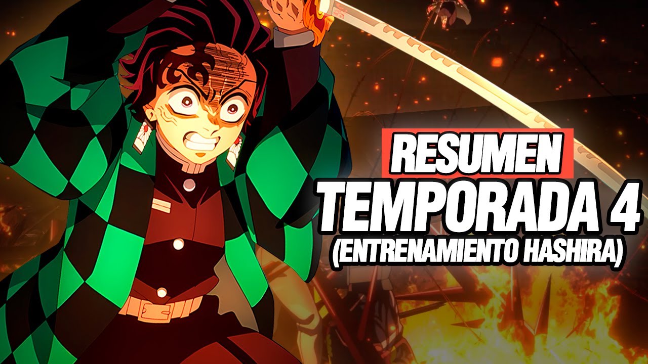 🔴 Kimetsu No Yaiba: ENTRENAMIENTO HASHIRA en 1 VIDEO (Temporada 4 Resumen)