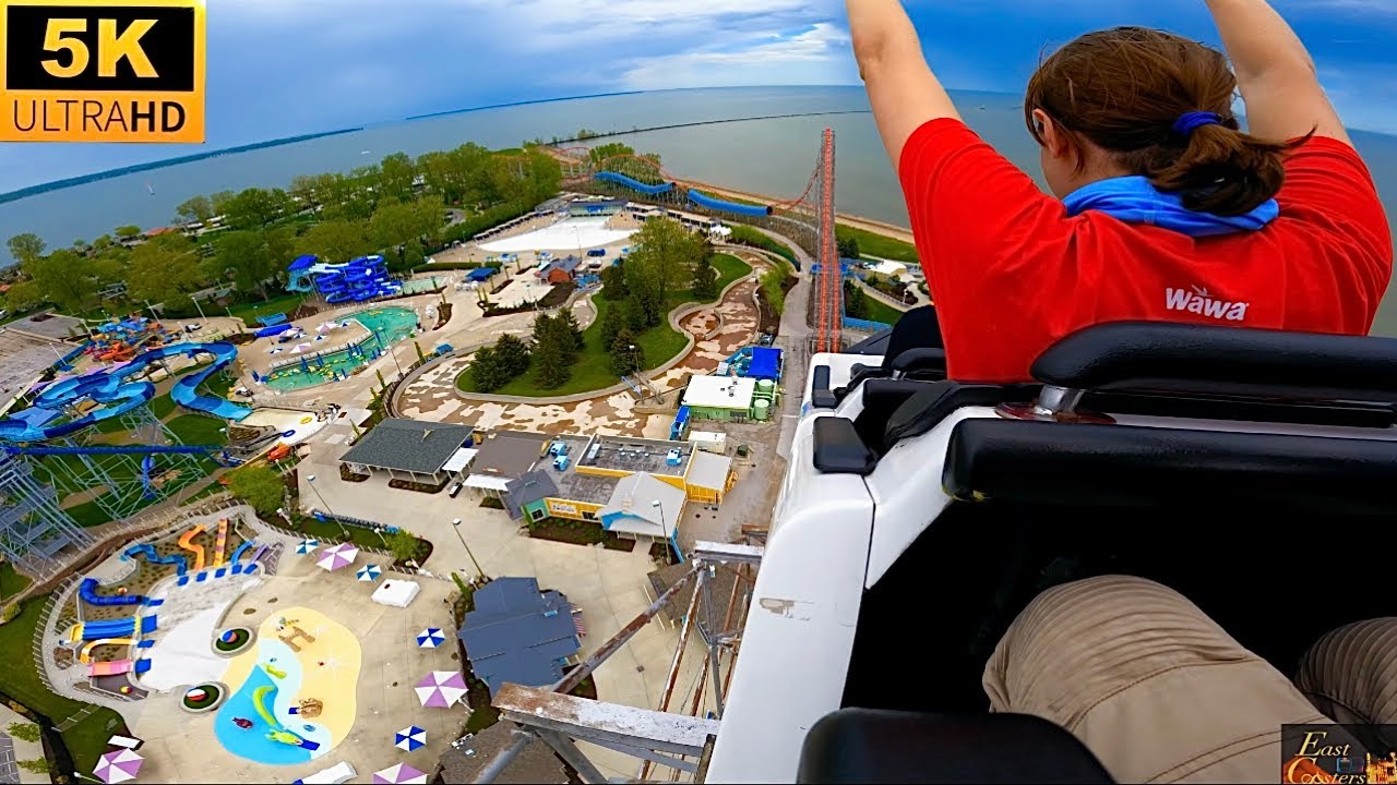 Magnum XL-200 POV 5K MAGIC SEAT Arrow Dynamics Hyper Coaster Cedar Point Sandusky, OH