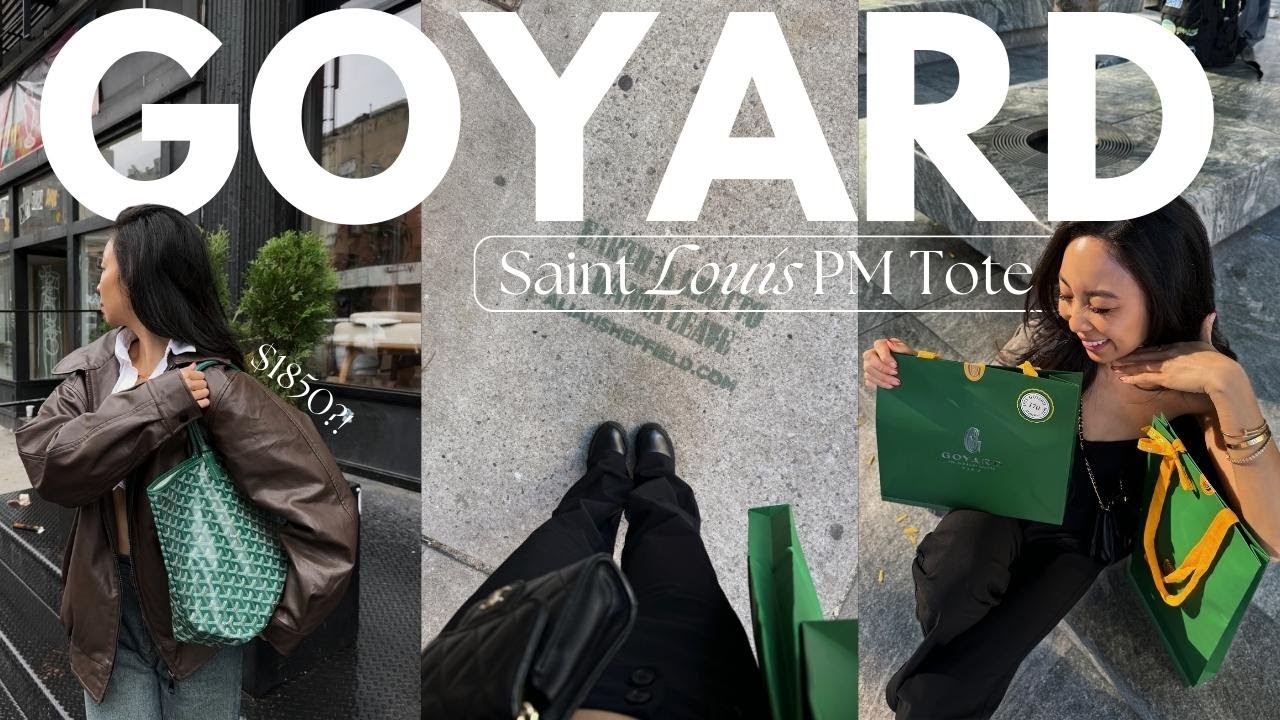 GOYARD SAINT LOUIS PM TOTE | Honest Unboxing Review, Current Prices, + How to Wear!!!