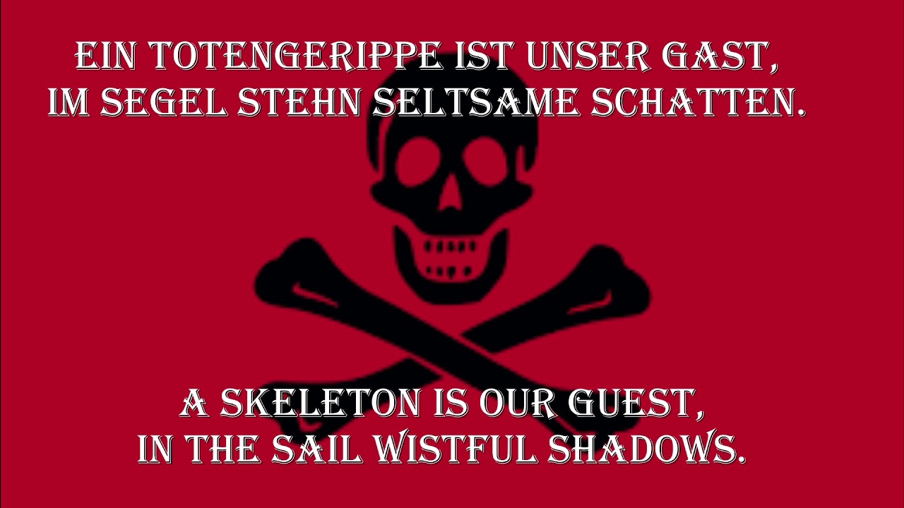 Der Störtebeker ist unser Herr (German pirate song)