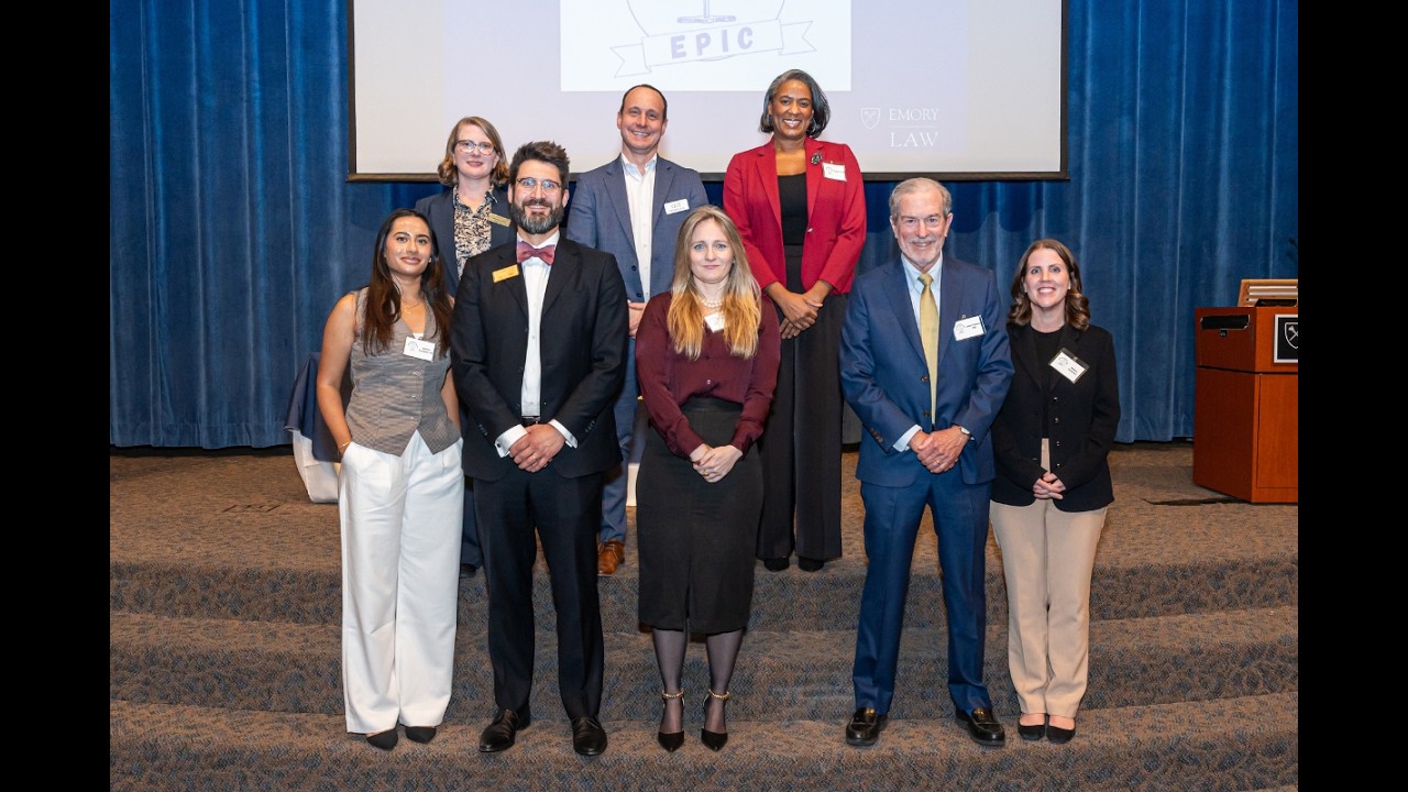 EPIC Inspiration Awards at Emory Law | Public Interest in Action