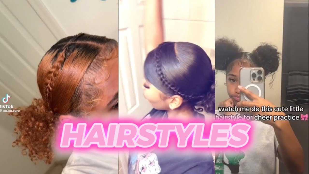 Natural hairstyles inspo/tutt🎀🎀