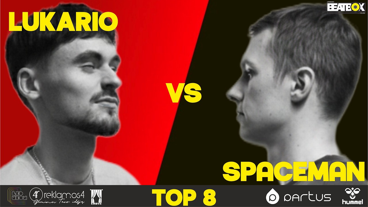 LUKARIO VS SPACEMAN | LITHUANIAN BEATBOX BATTLE '25   | TOP 8