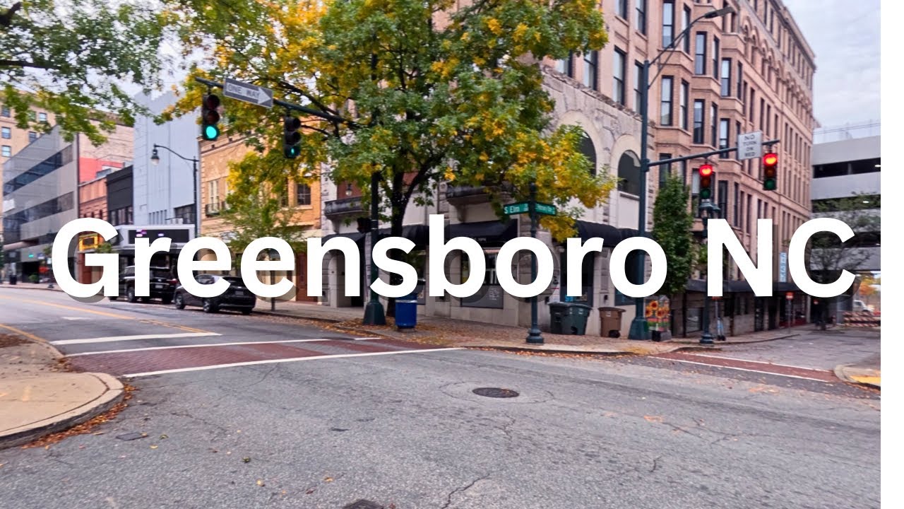 Downtown Greensboro North Carolina Walking Tour