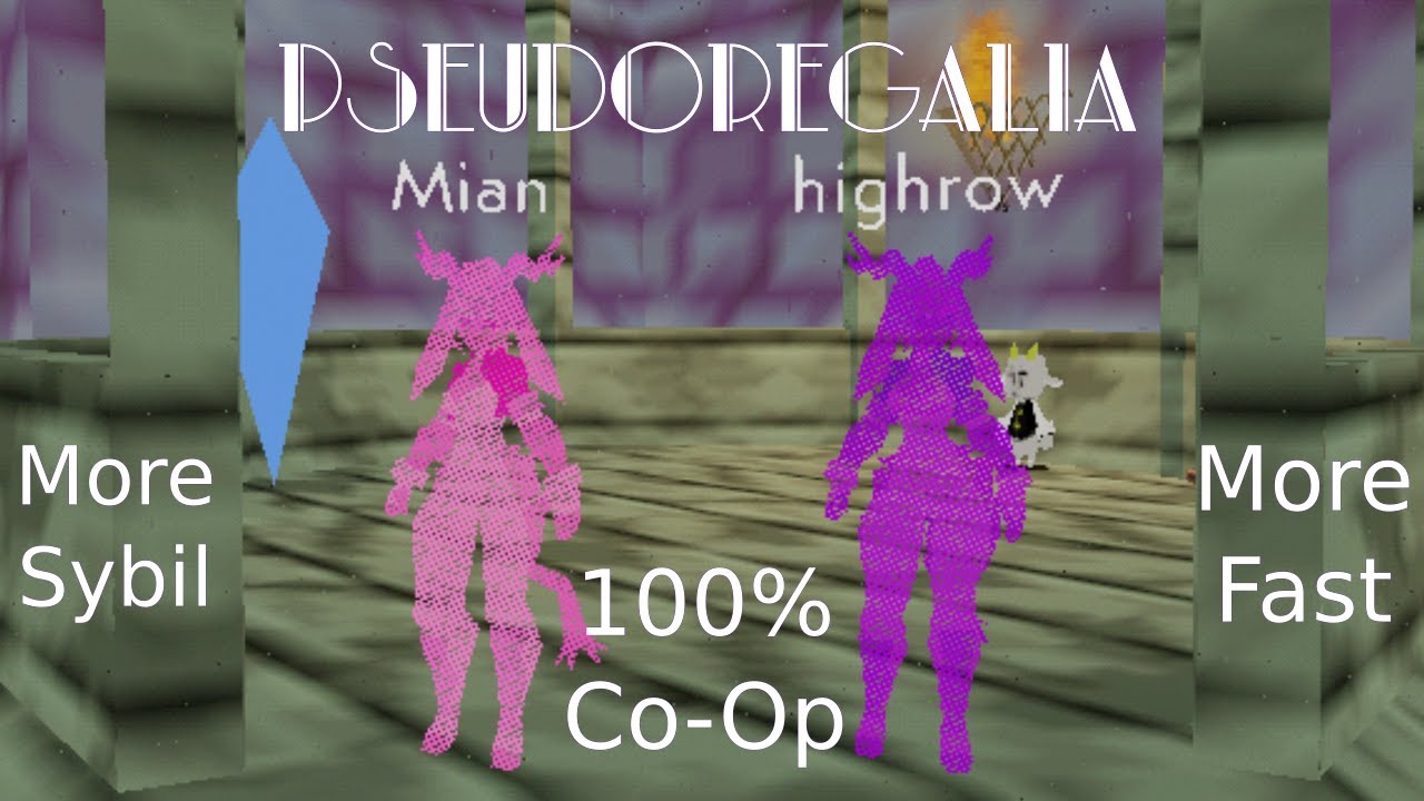 Pseudoregalia 100% Co-Op /w @highrow623 (Microphones on!)