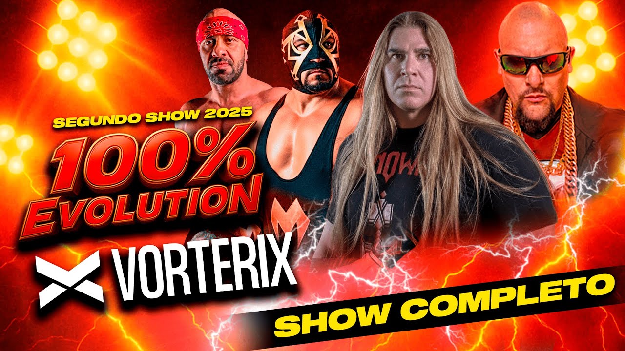 100%EVOLUTION: LA NUEVA LUCHA EN EL TEATRO VORTERIX -  27 de Julio de 2025