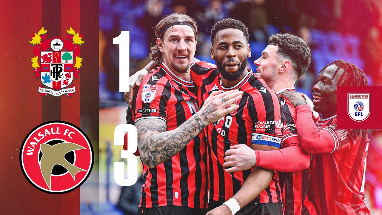 Highlights | Tranmere Rovers v Walsall